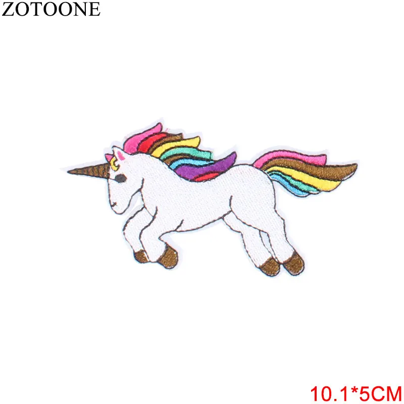 Flower diamond unicorn Patches For Stripe Clothes Patch A-level Washable Iron On Applique DIY Clothing Sticker | Дом и сад
