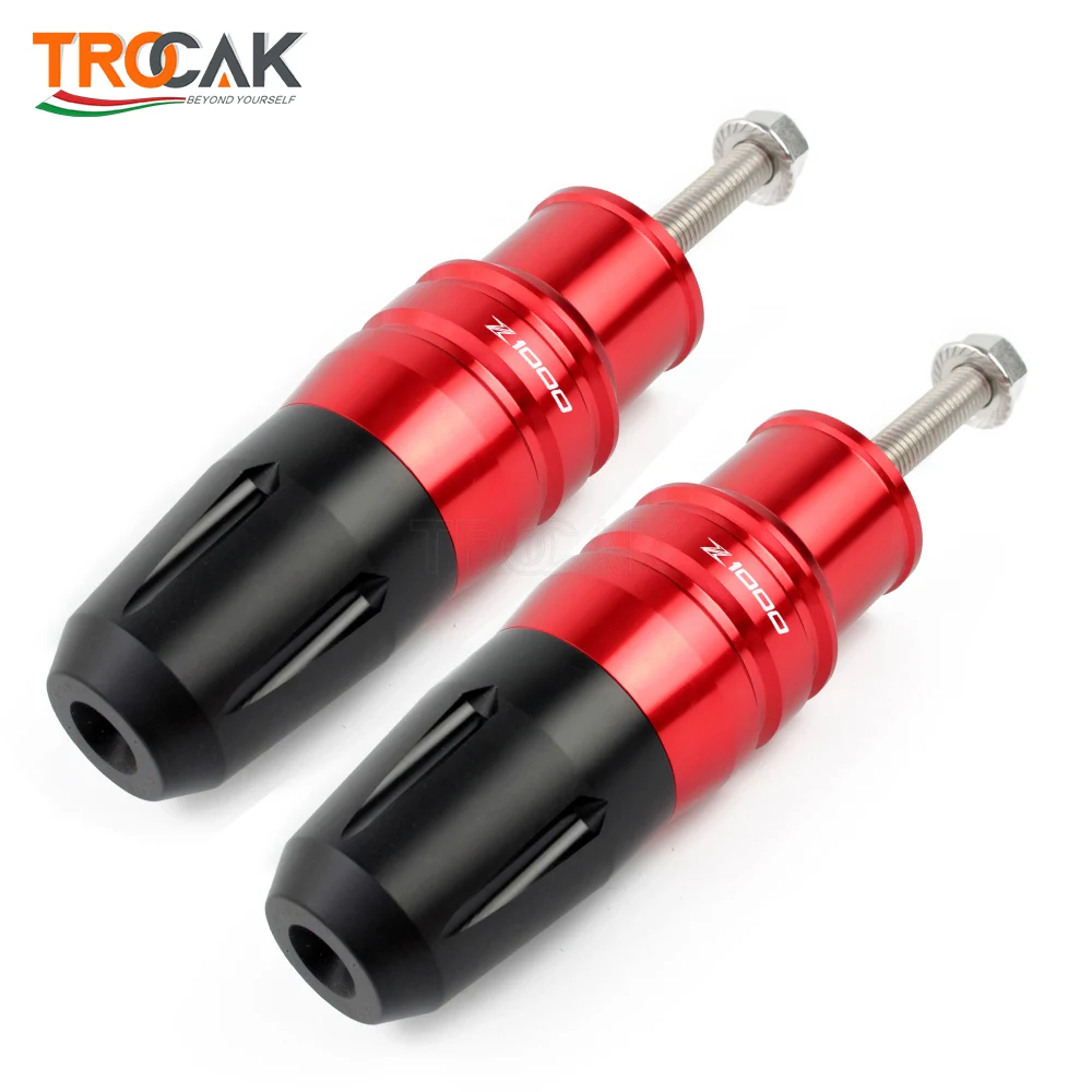 

With logo Motorcycle Crash Pads Exhaust Sliders Crash Protector For Kawasaki Z1000 Z 1000 2010-2020 2019 2018 2017 2016 2015