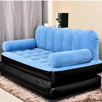 outdoor lazy inflatable sofa bed apartment folding bed multi functional sofa for travel beach camping beds bedroom furniture