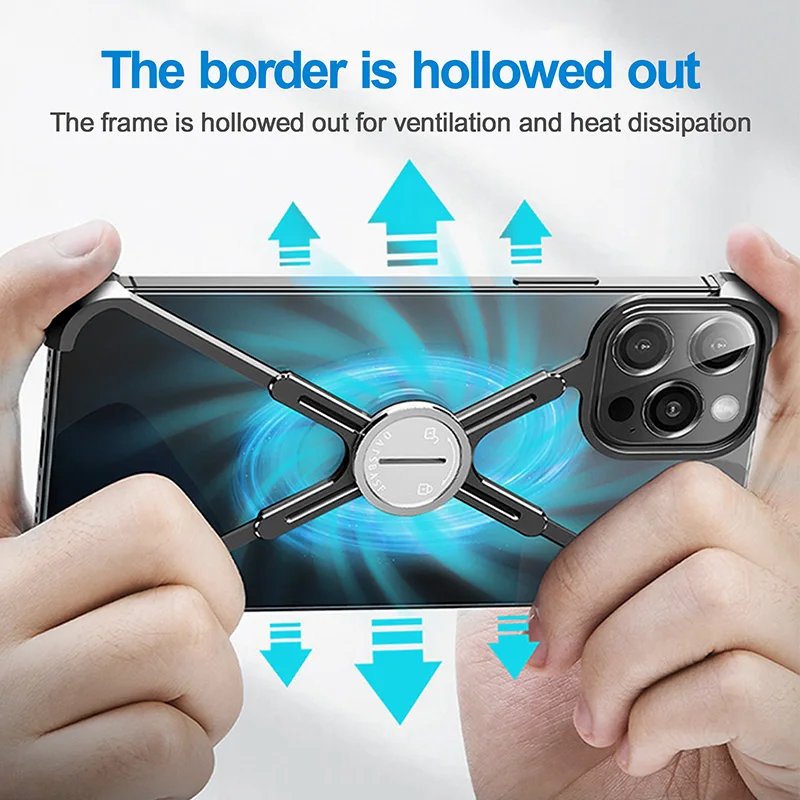 hot phone case x shaped mobile phone exoskeleton non slip wear resistant magnetic ring phone holder for iphone 12promaxmini free global shipping