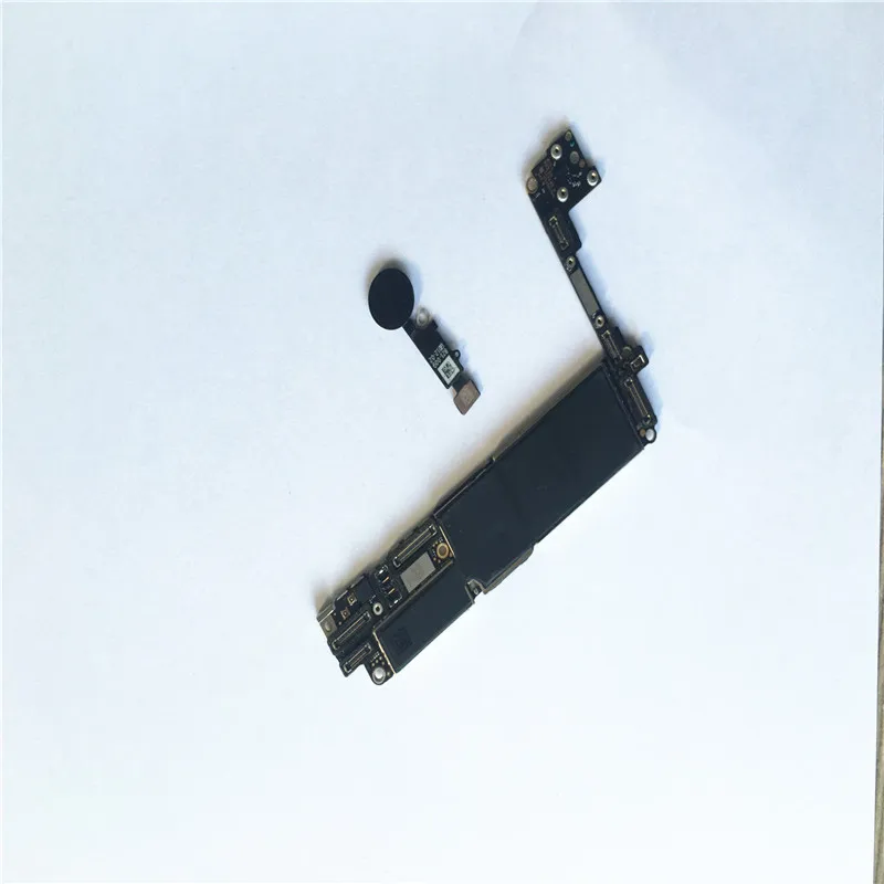 Для iphone 7 Logic Boards 100% разблокированная материнская плата для с сенсорным ID черным