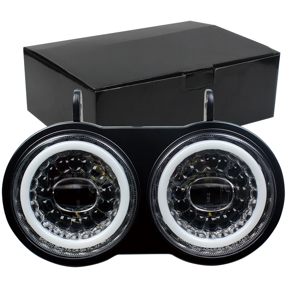 Новая светодиодная двойная фара для Buell XB мотоциклетная сборка с DRL Для модель 2003