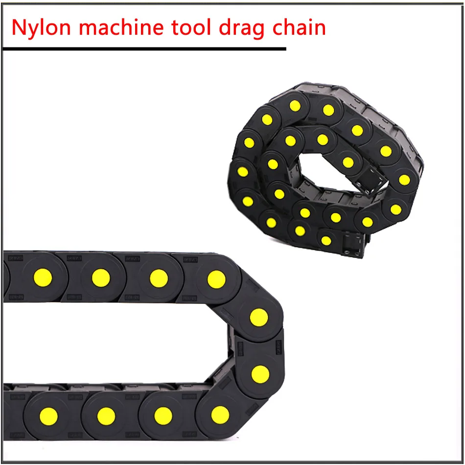 25x25 25x38 25x40 25x50 мм 25x57 Длина 1000 замкнутый мост нейлоновый кабельный гусеничный Танк