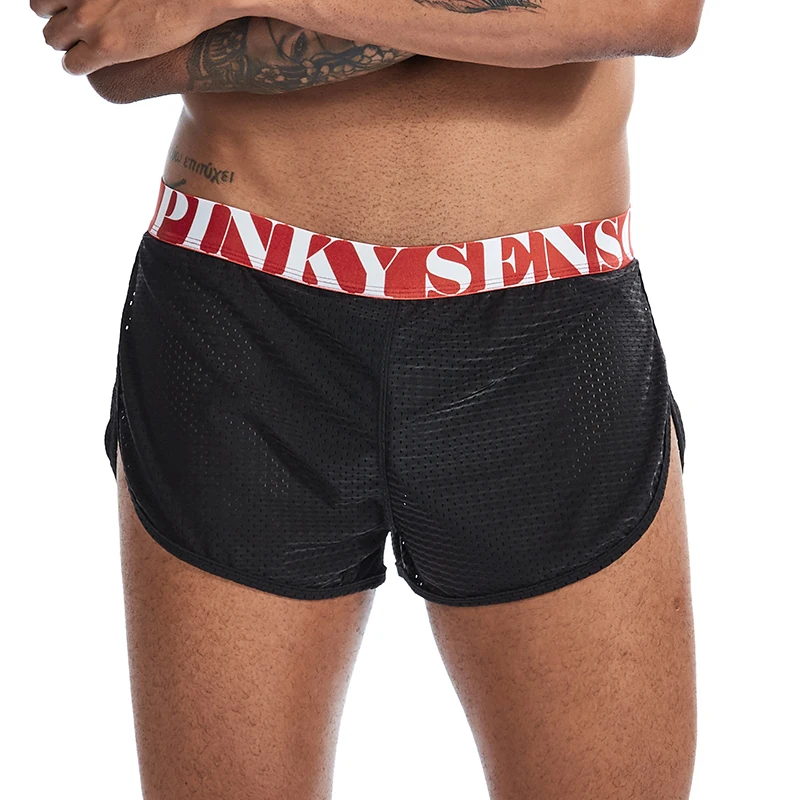 Мужские боксеры с эластичной резинкой на талии сексуальные низкой посадкой
