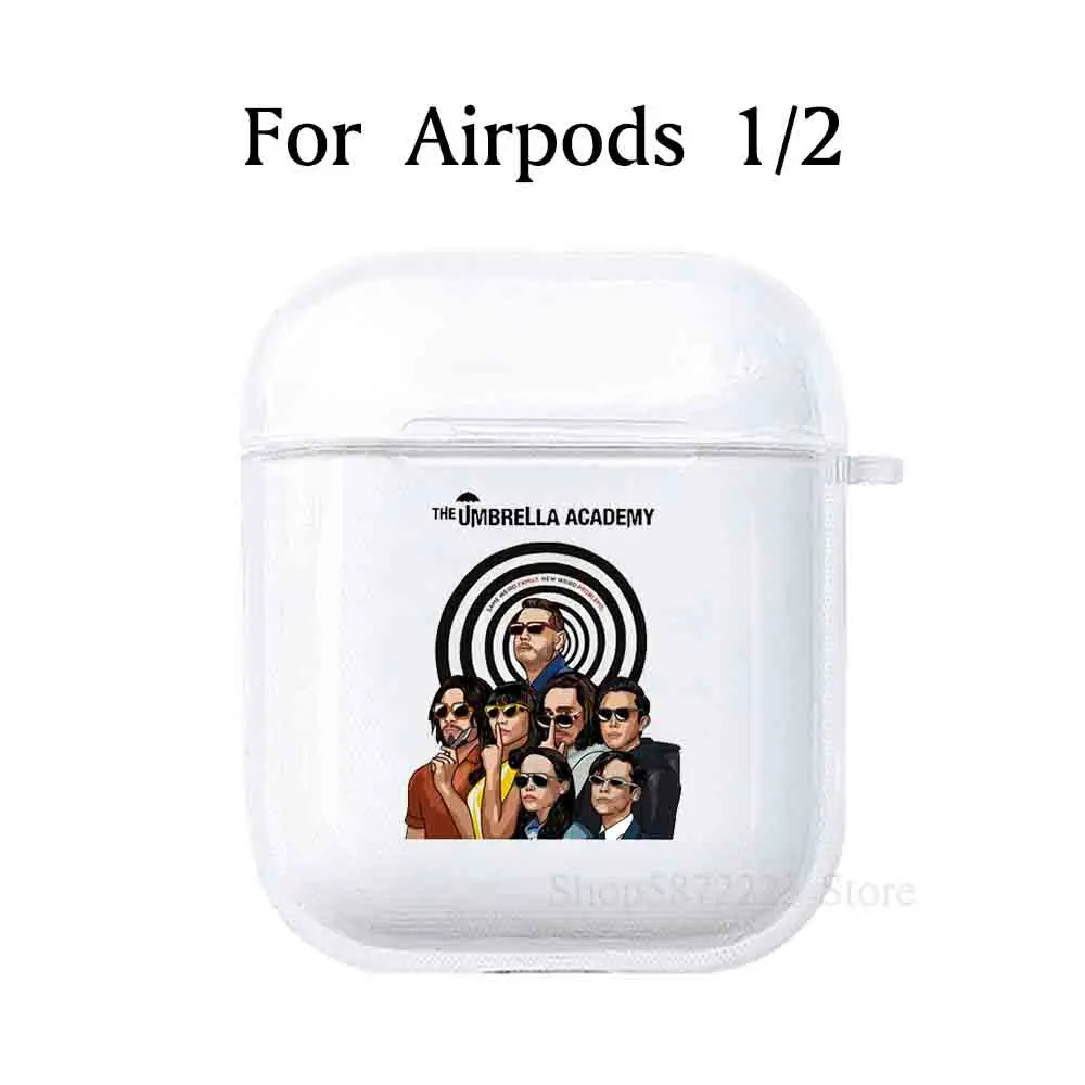 Чехол для наушников с зонтиком Академия Airpods 1 2 pro Модный чехол беспроводных Bluetooth