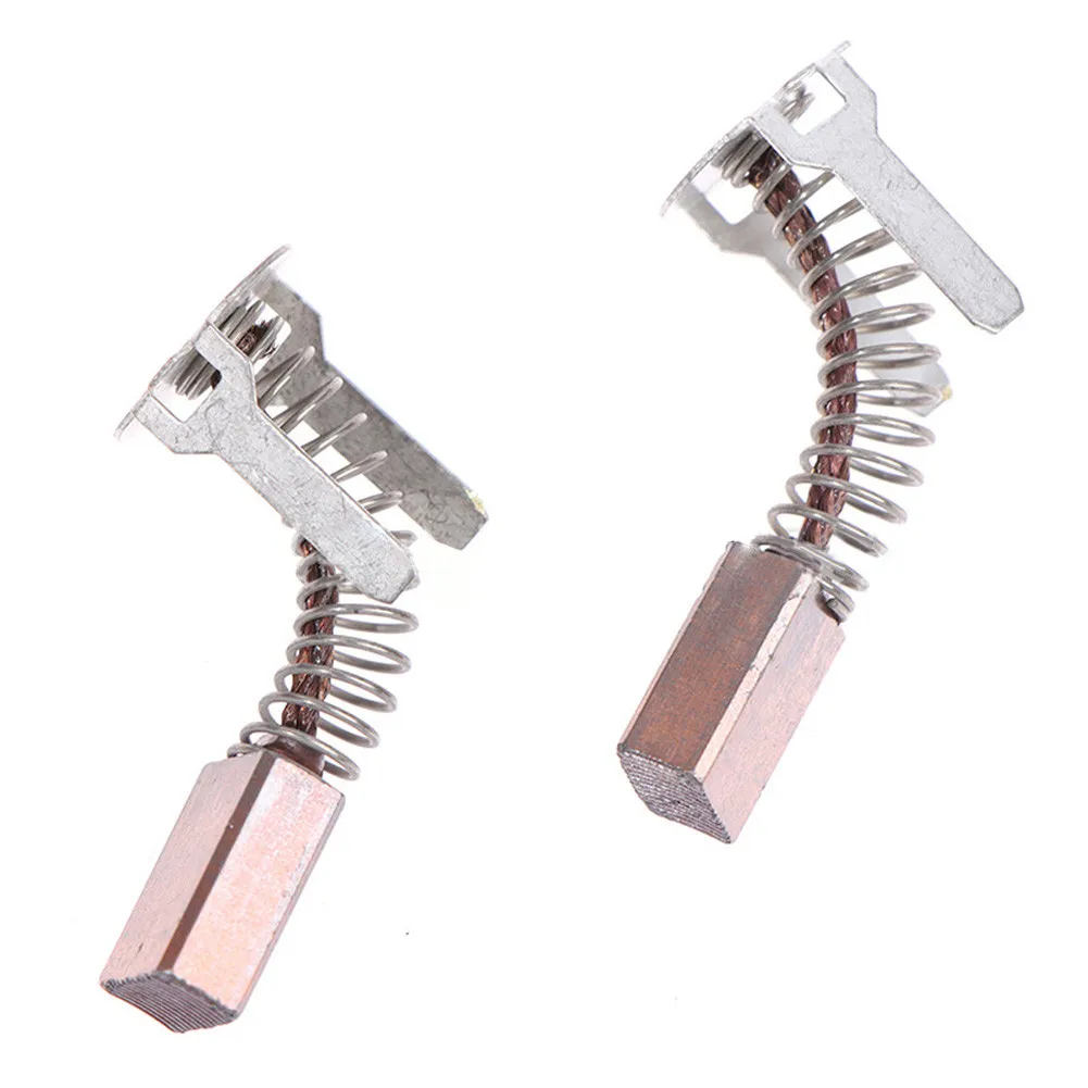 2 Pcs Carbon Brushes 4.6x8x11.6mm For Bosch GSB 180-LI GSR 180-LI GSR140-LI GSB140-LI GSR18V-21 Power Tools Parts