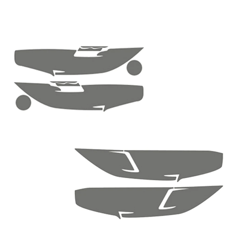 

Car Front Headlight Cover Smoke Black TPU Protective Film for Honda Civic 10Th 2016 2017 2018 2019 2020