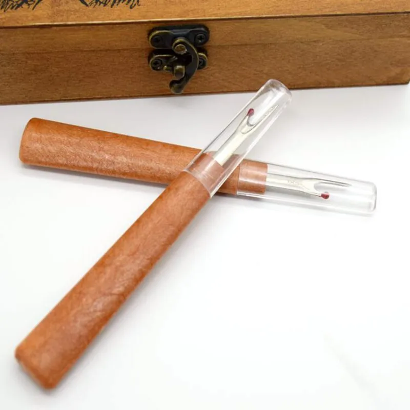 2 шт. стальная деревянная ручка резьба резак для швов разбиватель игла вышивания