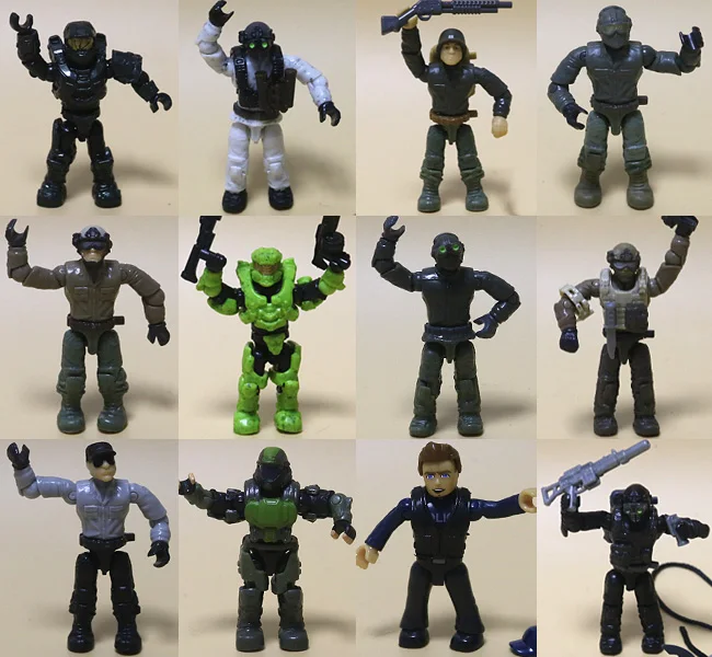 1 компл. 15 см Подарочная коробка Halo Master John soilder все части фигурка Коллекционная кукла UNSC твердый ПВХ Спартанский замок главный-er модель игрушки