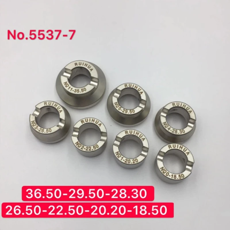 

Key Closing Waterproof Tool Watch Back Case Opener 7 Size Types Professional Watch Repair Tools Set for Rolex Tudor