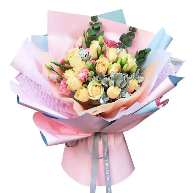 20 шт упаковочные материалы для цветов Tanabata цветы оберточная бумага 7 шелк