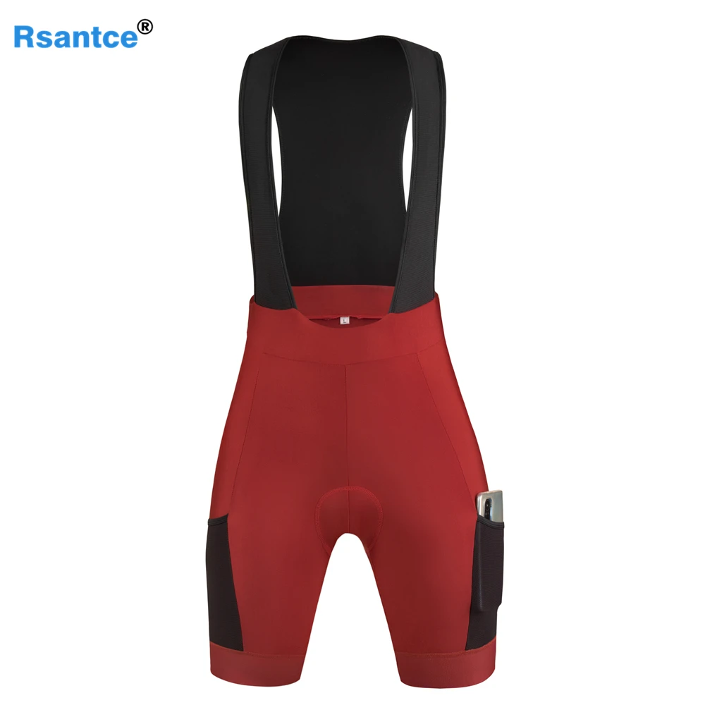 Rsantce Pro Team 2021 велосипедные нагрудники шорты для горного велосипеда дышащие