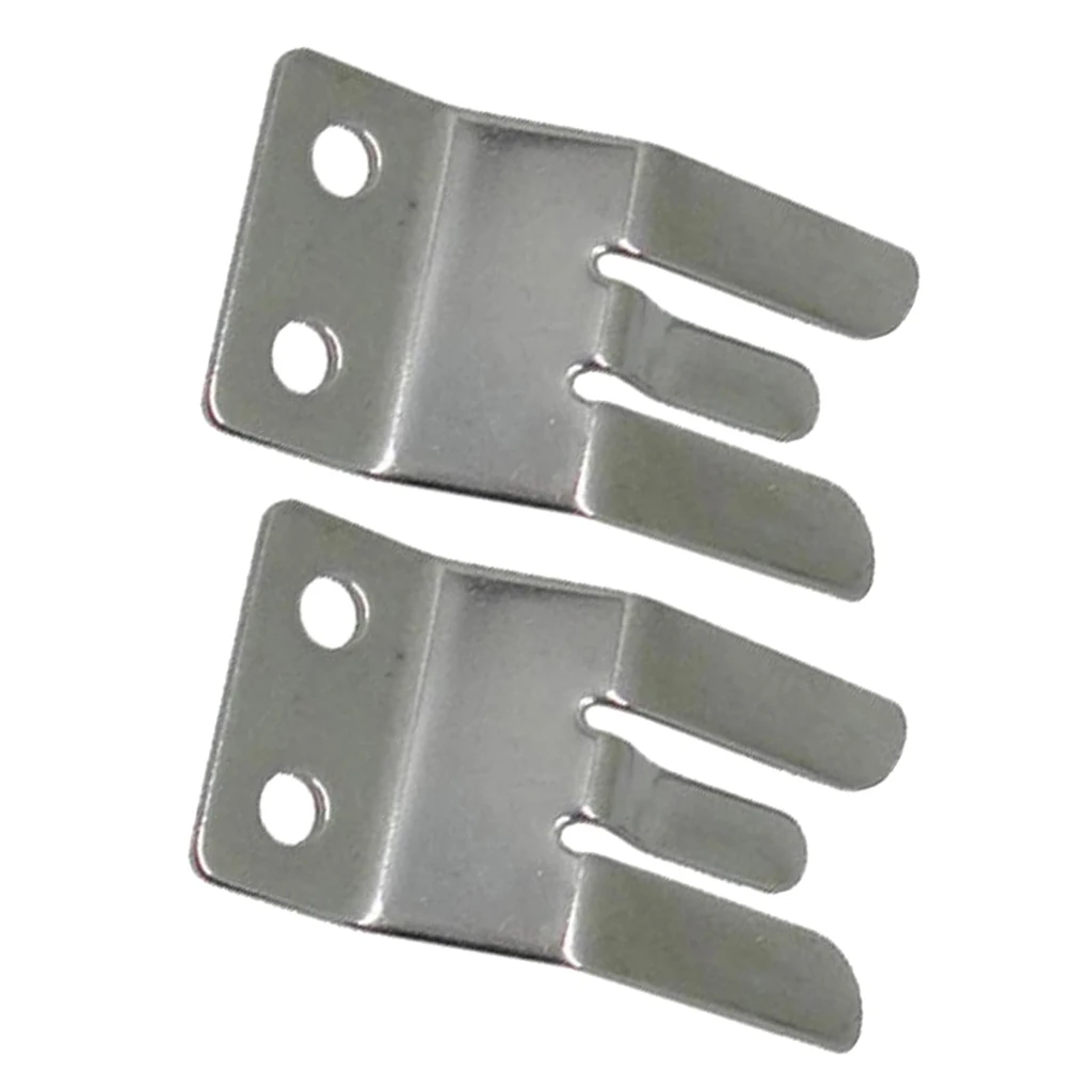 Слитный зажим для микрофона из нержавеющей стали 2 шт. УКВ CB микрофона|Морское