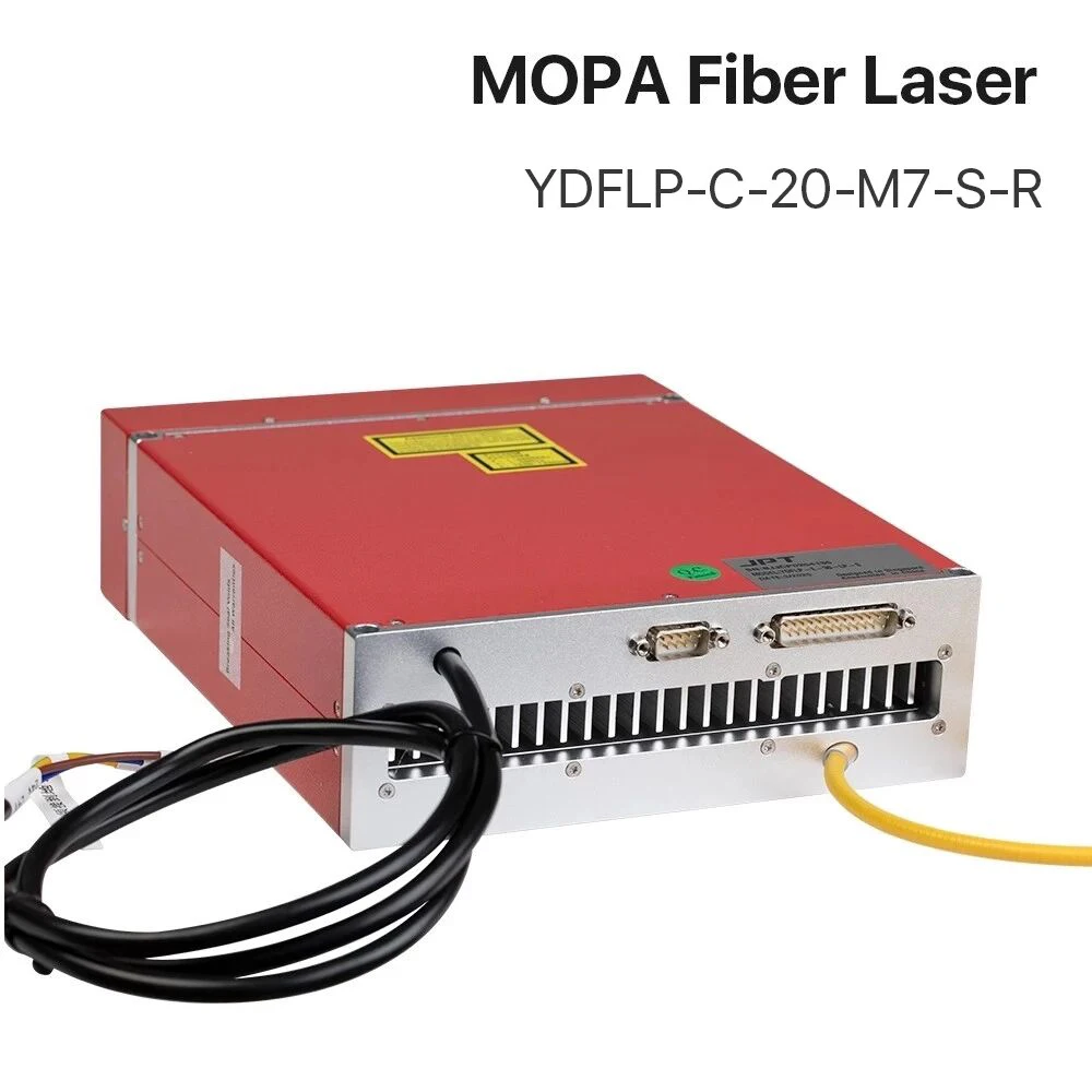 

JPT MOPA M7 Fiber Laser Source 20W 30W 50W 1064nm with Wide Frequencies for Fiber Laser Marking/Cutting/Engraving Machine Part