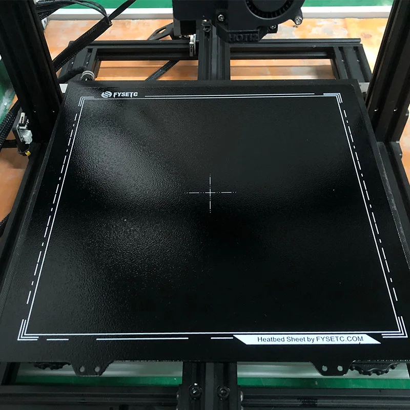 

3D printer accessories Wanhao D9 Anet CR-10/S 300mm black double layer PEI powder steel plate 3d printer parts