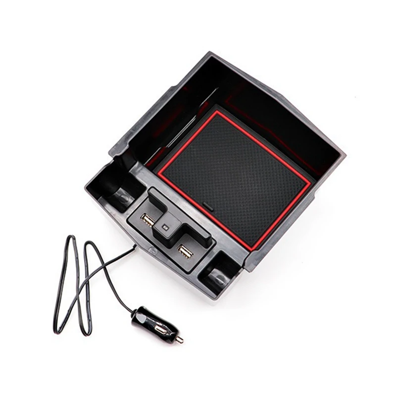 

Подлокотник-органайзер для центральной консоли Subaru Forester 2019-2021, подлокотник светодиодный светильник кой и двумя USB-портами