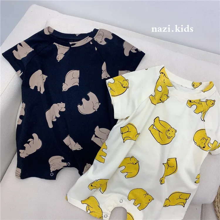 INS/Южная Корея Детский комбинезон для младенцев Сезон лето Новинка 2020 года