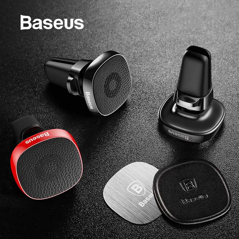 Металлический Автомобильный держатель для телефона Baseus для iPhone 11 Pro Sumsung S9 Xiaomi, магнитный держатель для телефона, держатель для мобильного телефона, подставка