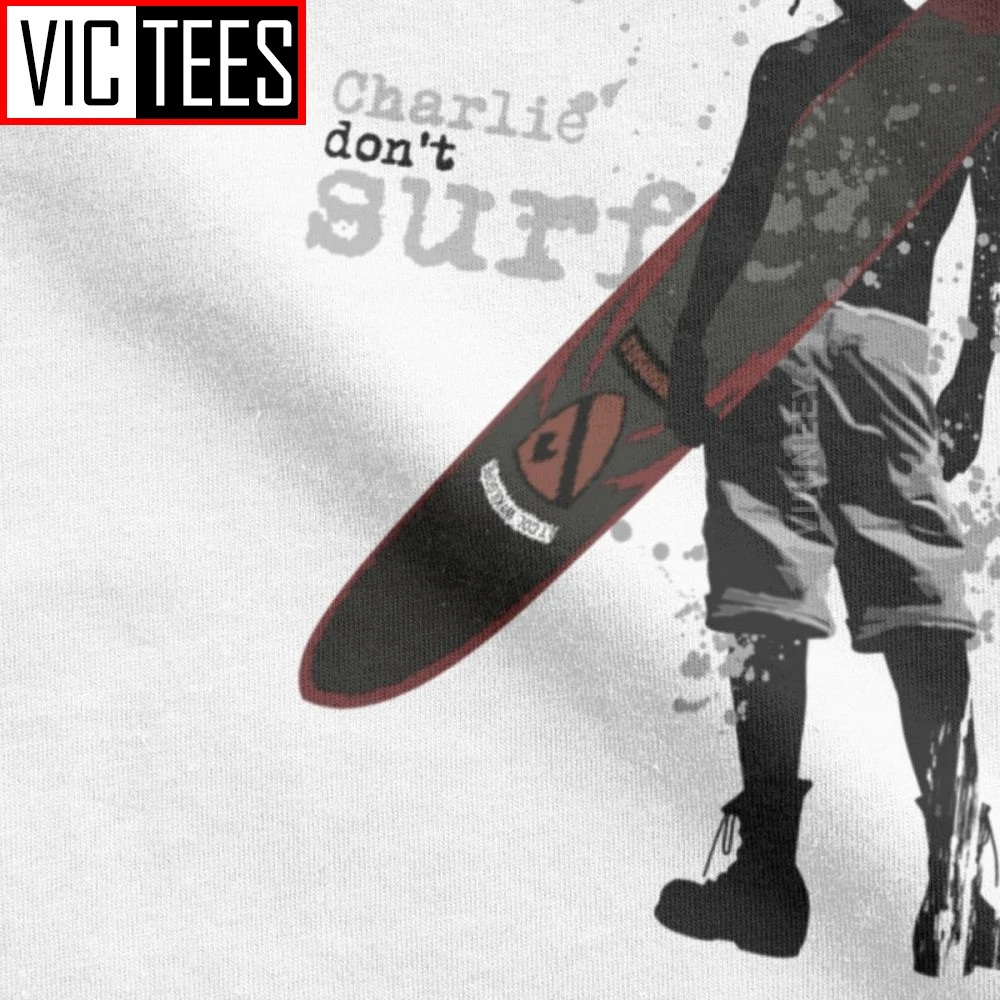 Футболка мужская Carlie Don't Surf с коротким рукавом и принтом в стиле хип-хоп |