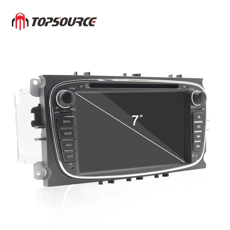 Günstig TOPSOURCE Android 8,1 2GB RAM Auto Multimedia-Player GPS Navi 2 Din Auto DVD Radio Für Ford Focus Kuga S-MAX Mondeo C-MAX Galaxy