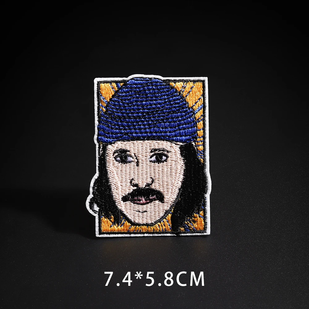 Специальный персонаж Акула Вышивка Патчи для одежды Аппликации утюгом письмо