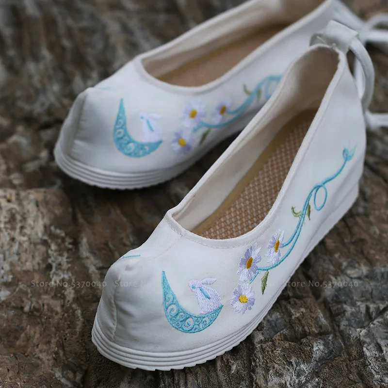 Тапки женские с вышивкой традиционная китайская танцевальная обувь в стиле