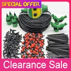 Набор для капельного полива, система сделай сам 50 м для автоматического орошения сада