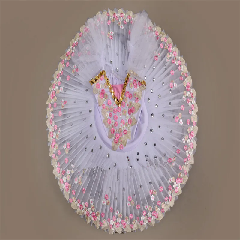 Профессиональная балетная пачка для девочек детская одежда балета с лебедем и