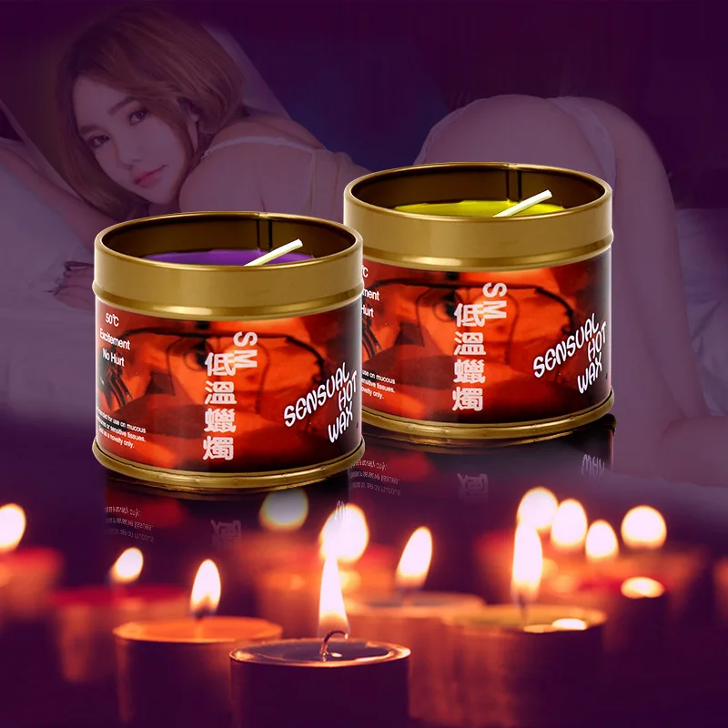 Массажные свечи БДСМ секс игры для взрослых чувственный воск эротические