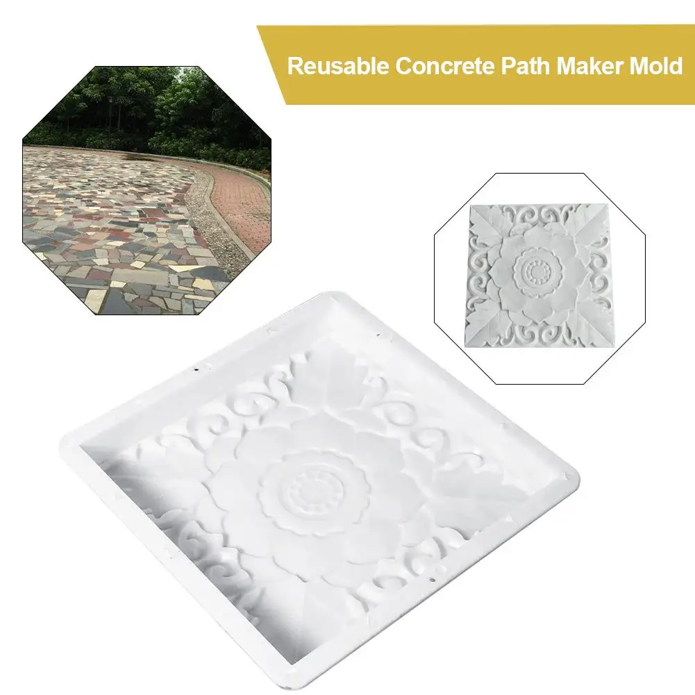 Форма для создания дорожек с текстурой лотоса инструмент самостоятельного