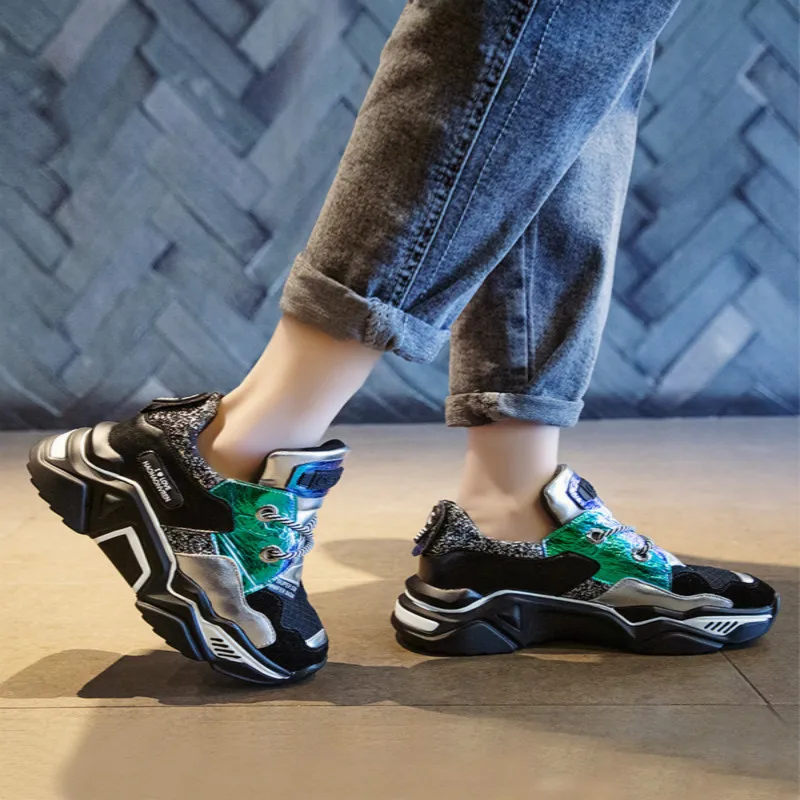 Кроссовки женские резиновые удобная повседневная обувь из дышащего сетчатого