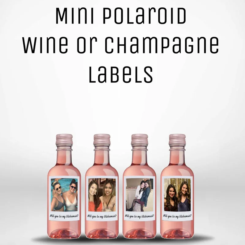 Mini etiquetas de champán, etiquetas para botellas de vino, minietiquetas para licor, 30 unidades, 5x5cm