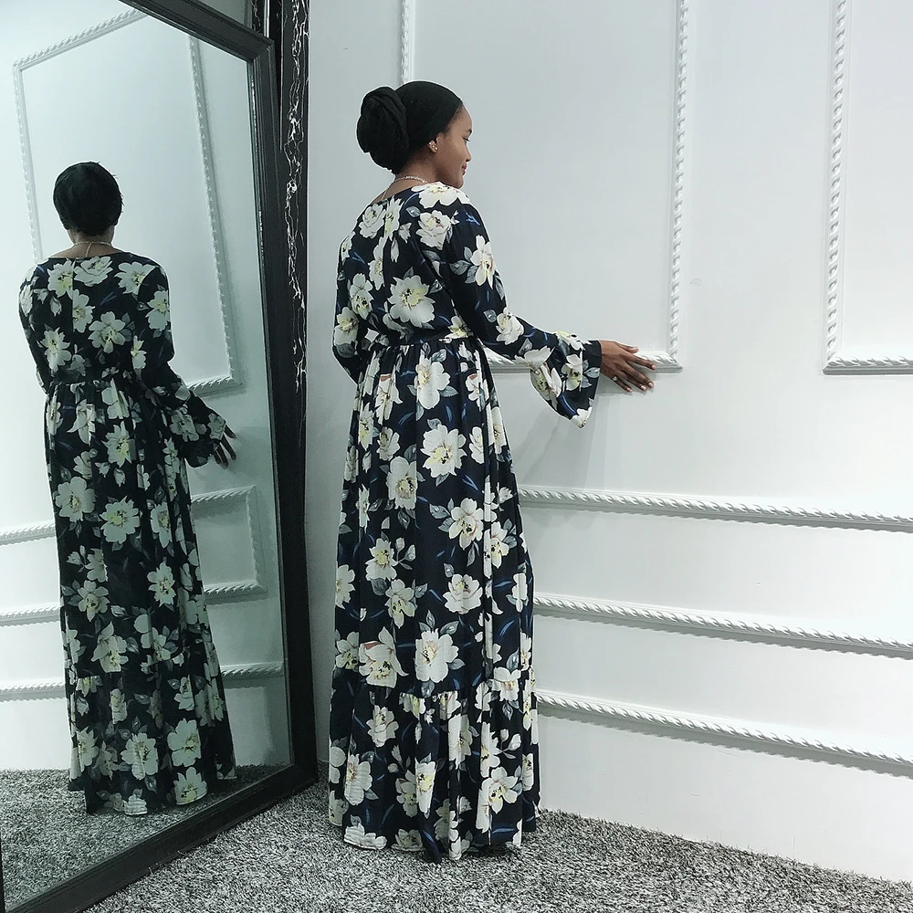 

Abaya Dubai Turkey Hijab Muslim Dress Arab African Dresses For Women Moroccan Kaftan Islam Clothing Robe Djellaba Vetement Femme