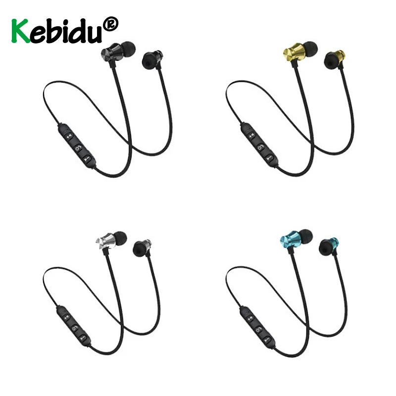 Универсальные магнитные музыкальные Bluetooth 4 2 наушники XT11 Спортивная