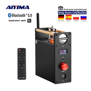 AIYIMA T8 6N3 ламповый усилитель Bluetooth предусилитель буфер HIFI аудио предусилитель усилитель для наушников USB оптический коаксиальный вход RCA