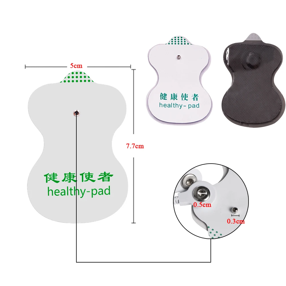 30/20/10 шт Самоклеющиеся Сменные ДЕСЯТКИ электрод колодки квадратный мышечный