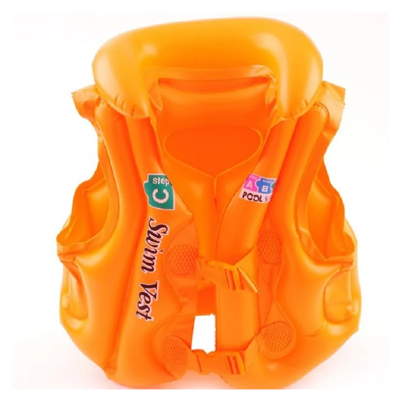 

PVC Children Inflatable Bathing Suit Inflatable Swimming Boating Surfing Sailing Buoyancy Life Vest Kid Safety Jacket Water Fu