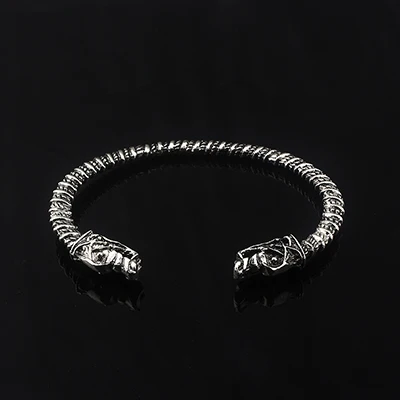 B33-2 Ручной работы винтажный норвежский викинг Якорь Шарм Braceletes индийские ювелирные браслеты браслет манжета для женщин мужчин модные аксессуары - Окраска металла: B33-2