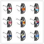 Кожаный браслет MCO, Македонский, Люксембург, Грузия, Андорра, айлендзен, симартен, курокао, бонайр, флаг страны Аруба, подарок