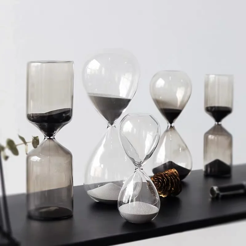

Nordic Simple Hourglass Timer Decoration Creative Nordic Living Room Home Decoration Sand Hourglass Children Birthday Gifts