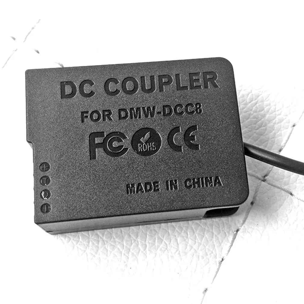 DCC8 соединитель прямого тока DMW-BLC12 поддельные батареи с USB кабелем для цифрового