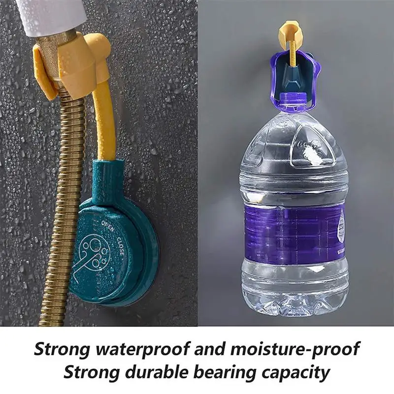 

360 Punch-Free Universal Adjustable Shower Bracket Bathroom Shower Head Holder Nozzle Adjustment Bracket Wall Mounted