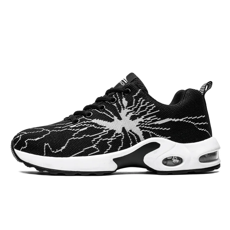 

Men's New Running Shoes For Men Cool Fulmination Lightning Pattern Sneakers Outdoor Sports Trainers With Cushioning Sole Shoes