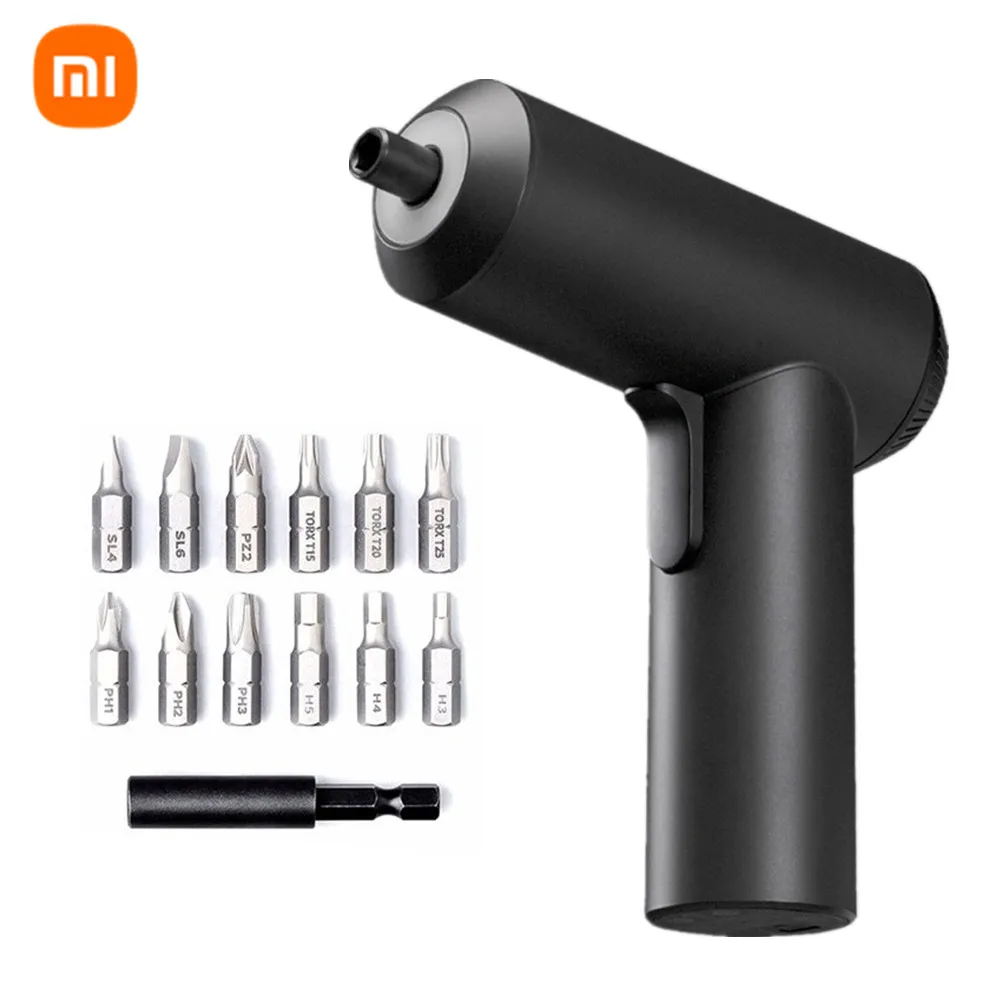 

Xiaomi Official Store Mijia Electric Cordless Screwdriver Set 3.6V 5N.m Rechargeable Automatic Screwdriver Hand Drill DIY Tool