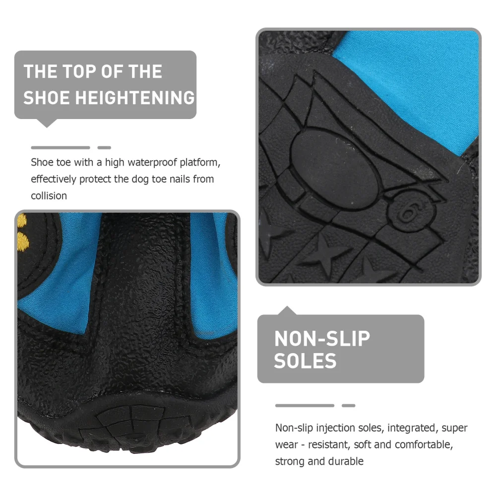 

1 Set Non-slip Pet Shoes Outdoor Dog Shoes Wear Resistant Dog Climbing Shoes