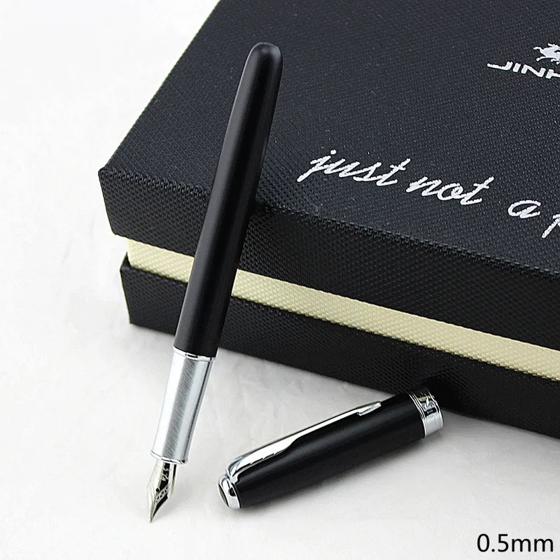 Ручка перьевая черная 0 5 мм для офиса|jinhao x450|fountain penquality fountain pens |