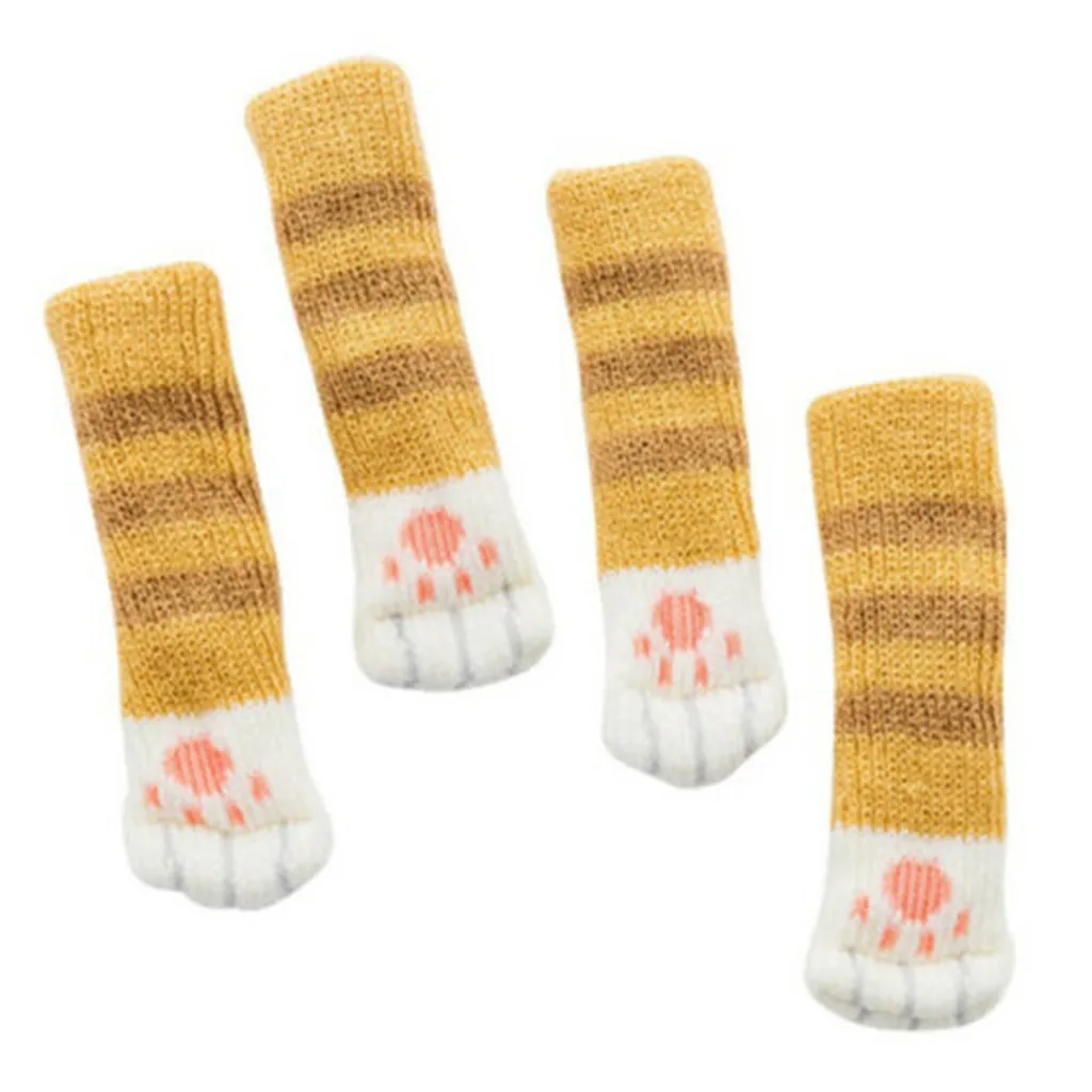 Самые продаваемые товары 2020 года 4 шт. котенок кошачья лапа вязаный напольный