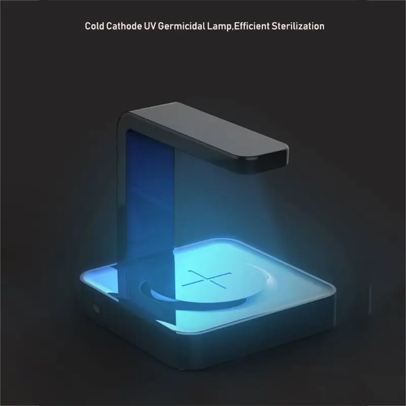 

UV Cell Phone Sanitizer Portable QI Wireless 3 Levels Ultraviolet Sterilization Mobile Smart Phone Sanitizer