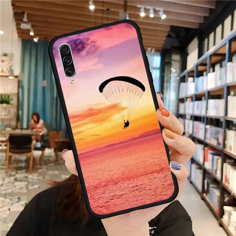 

landscape Sports Paragliders Phone Case For Samsung galaxy A S note 10 7 8 9 20 30 31 40 50 51 70 71 21 s ultra plus