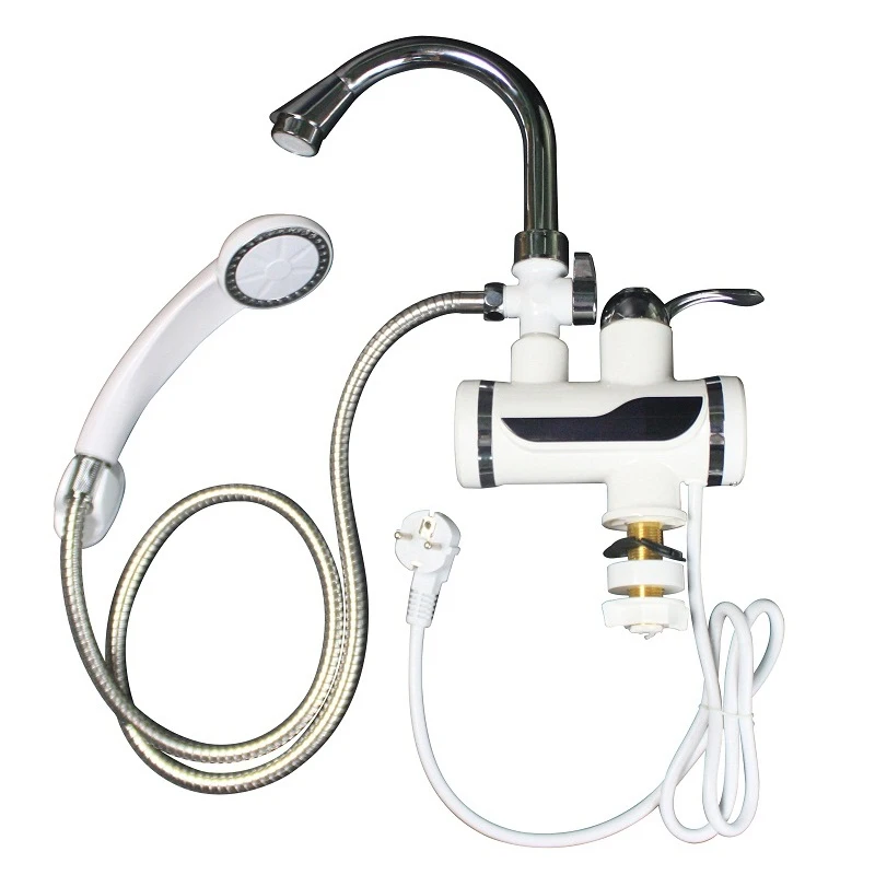 3000 Вт Электрический нагреватель горячей воды без резервуара смеситель для кухни